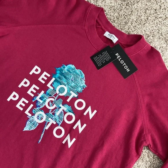 Peloton size small oversized long sleeve sweatshirt - Picture 2 of 6